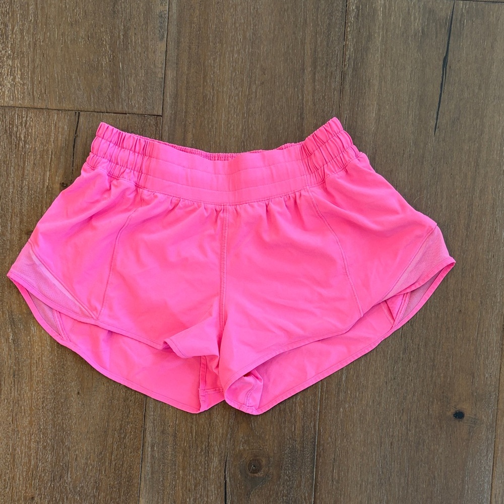 lululemon athletica Hot Pink Athletic Shorts